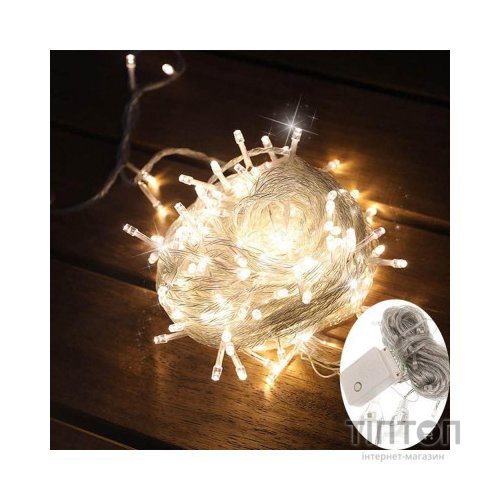 Гірлянда ColorWay LED 200 20м 8 функцій теплий колір 220V (CW-G-200L20V)