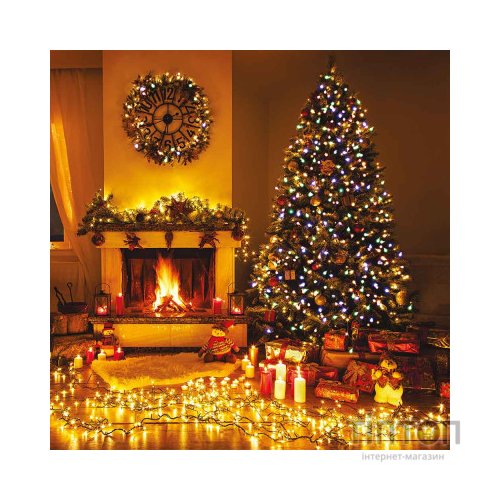 Гірлянда ColorWay LED 50 5 м 8 функцій кольорова 220V (CW-G-50L5VMC)