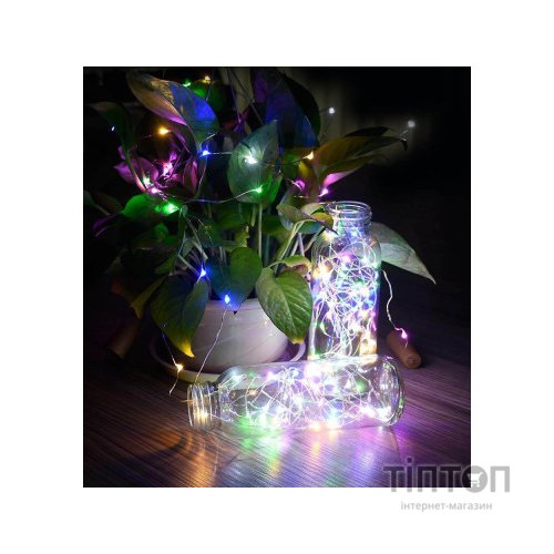 Гірлянда ColorWay пробка для пляшки на батарейках LED 20/2М (5шт/уп) кольорова (CW-GC-20L2BMC)