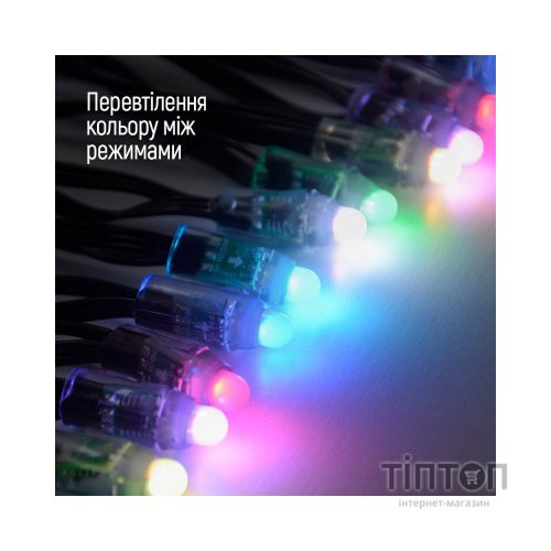 Гірлянда ColorWay Smart LED RGB WiFi+Bluetooth 10M 60LED IP65 (CW-GS-60L10UMC)