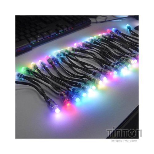 Гірлянда ColorWay Smart LED RGB WiFi+Bluetooth 10M 60LED IP65 (CW-GS-60L10UMC)