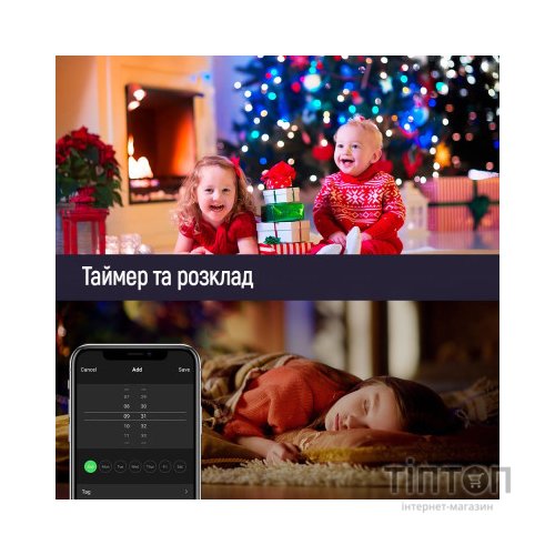 Гірлянда ColorWay Smart LED RGB WiFi+Bluetooth 10M 60LED IP65 (CW-GS-60L10UMC)