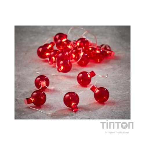 Гірлянда Luca Lighting Лампочки червоні, 2,4 м (8718861683769)