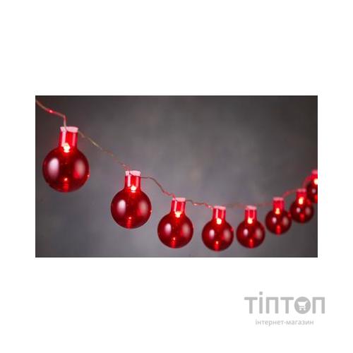Гірлянда Luca Lighting Лампочки червоні, 2,4 м (8718861683769)