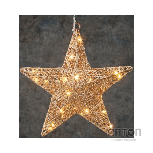 Гірлянда Luca Lighting Зірка 30 см 30 LED Шампань (8718861662658)
