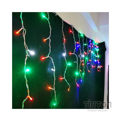 Гірлянда Novogod`ko бахрома 83 LED, Color, 3*0,6 м, мерехтіння (973778)