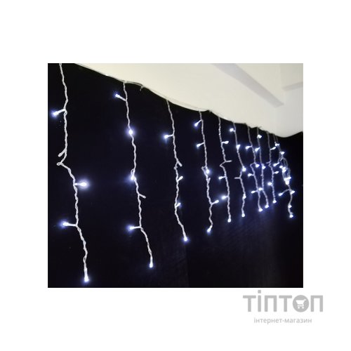 Гірлянда Novogod`ko бахрома 83 LED, холодний білий, 3*0,6 м, мерехтіння (973779)