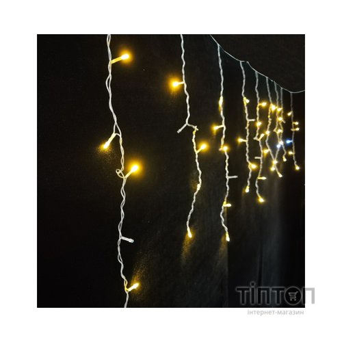 Гірлянда Novogod`ko бахрома 83 LED, теплий білий, 3*0,6 м, мерехтіння (973776)