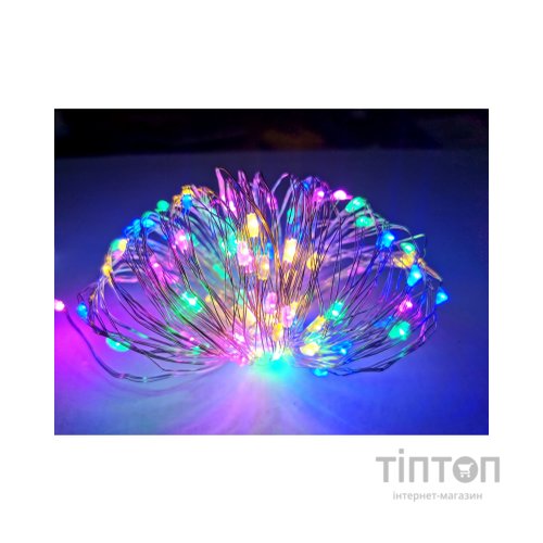 Гірлянда Novogod`ko нитка на мідному дроті, 100 LED, Color, 10 м, статичне (973781)