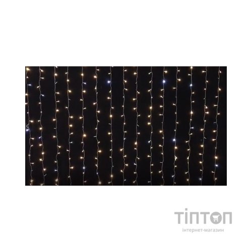 Гірлянда Novogod`ko штора 272 LED, теплий білий, 3*2,6 м, мерехтіння (973773)