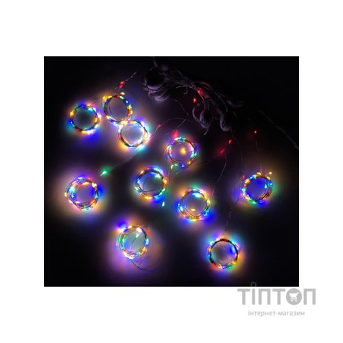 Гірлянда Novogod`ko штора на мідн.дроті, 280 LED, Color, 3*2,8 м (974224)