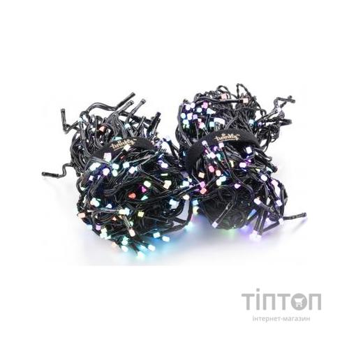 Гірлянда Twinkly Smart LED Cluster RGB, 400, BT+WiFi, Gen II, IP44 кабель чо (TWC400STP-BEU)