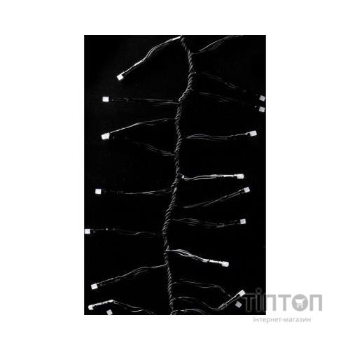 Гірлянда Twinkly Smart LED Cluster RGB, 400, BT+WiFi, Gen II, IP44 кабель чо (TWC400STP-BEU)