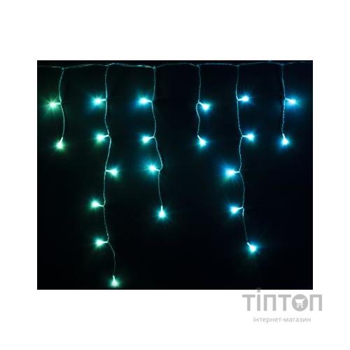 Гірлянда Twinkly Smart LED Icicle RGB 190, BT+WiFi, Gen II, IP44 кабель прозо (TWI190STP-TEU)