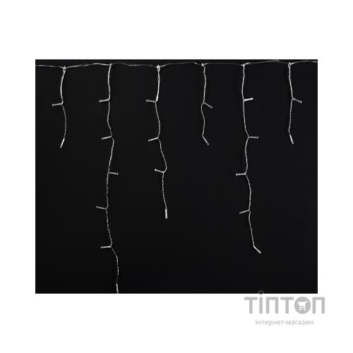 Гірлянда Twinkly Smart LED Icicle RGBW 190, BT+WiFi, Gen II, IP44 кабель проз (TWI190SPP-TEU)