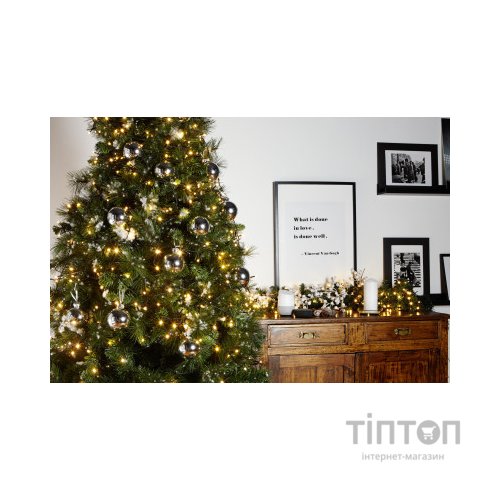 Гірлянда Twinkly Smart LED Strings AWW 400, BT+WiFi, Gen II, IP44, кабель чор (TWS400GOP-BEU)