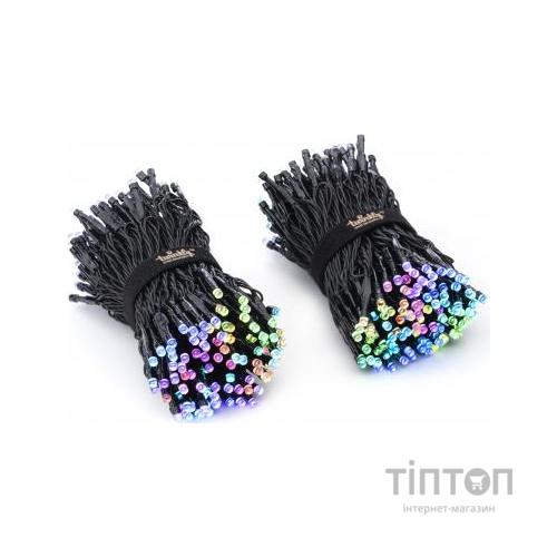 Гірлянда Twinkly Smart LED Strings RGB 400, BT+WiFi, Gen II, IP44 кабель чор (TWS400STP-BEU)