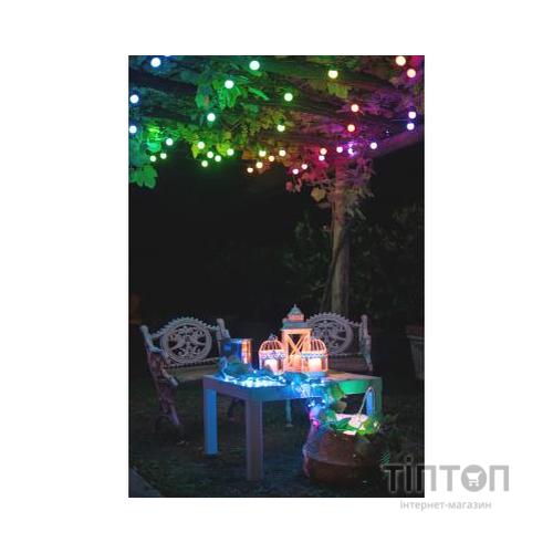Гірлянда Twinkly Smart LED Strings RGB 400, BT+WiFi, Gen II, IP44 кабель чор (TWS400STP-BEU)
