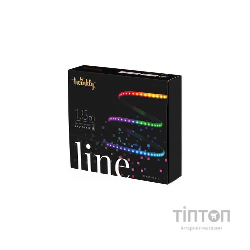 Гірлянда Twinkly Smart LED Twinkly Line RGB, підсвічування, Gen II, IP20, 1,5 (TWL100STW-BEU)