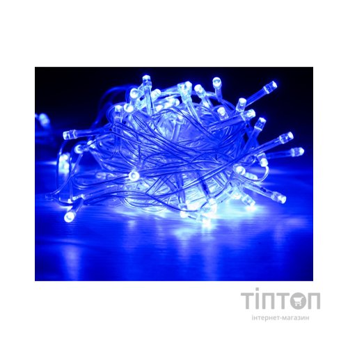 Гірлянда YES! Fun LED Christmas time 100 ламп, блакитна, 5м. 8 режимів (801151)