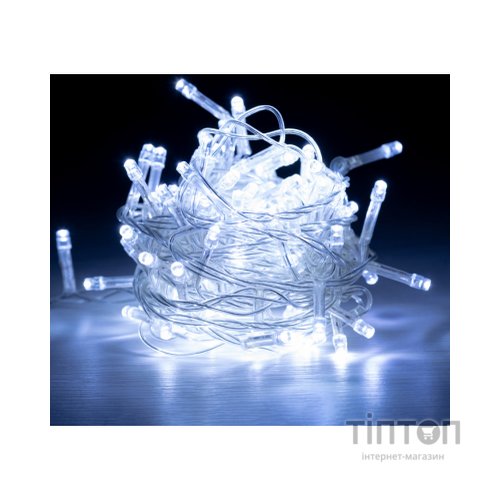 Гірлянда YES! Fun LED Christmas time 100 ламп, холодно-біла, 5м. 8 режимів (801156)