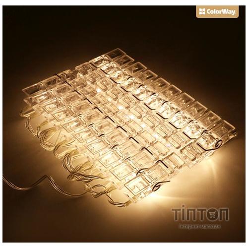 Гірлянда з прищепками ColorWay (CW-LCP-20L30B) 20 LED, 3м