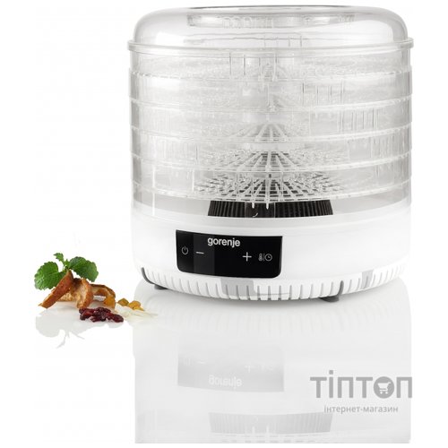 Сушка для овочів та фруктів Gorenje FDK 500 GCW (FDK500GCW)