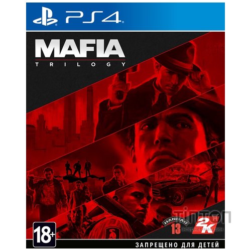 Гра Mafia Trilogy [PS4, English version] Blu-Ray диск