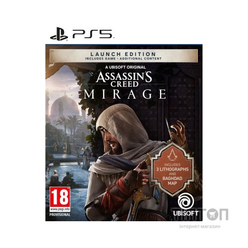 Гра Sony Assassin's Creed Mirage Launch Edition, BD диск (3307216258186)