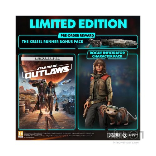 Гра Sony Star Wars Outlaws - Special Edition, BD диск (3307216284437)