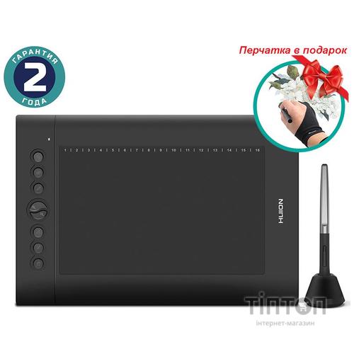 Графічний планшет Huion H610Pro V2 (H610PROV2)