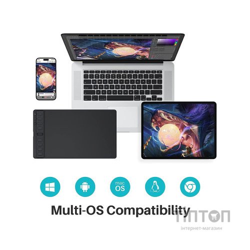 Графічний планшет Huion Inspiroy 2 M (H951P)