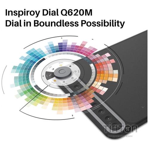 Графічний планшет Huion Inspiroy Dial Q620M (Q620M)