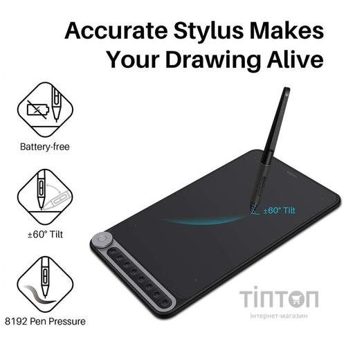 Графічний планшет Huion Inspiroy Dial Q620M (Q620M)