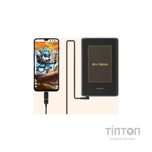 Графічний планшет Huion Inspiroy H420X (H420X)