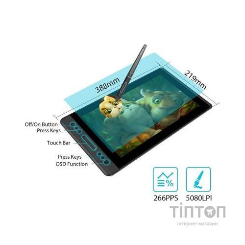 Графічний планшет Huion Kamvas Pro 13 (PRO13)