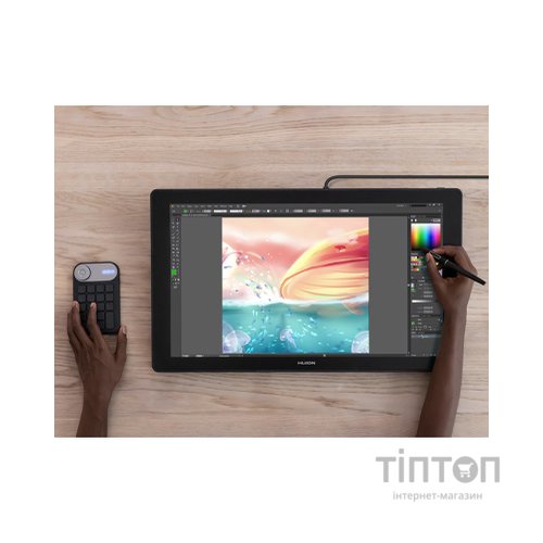 Графічний планшет Huion Kamvas Pro 24 (4K) (GT2401)