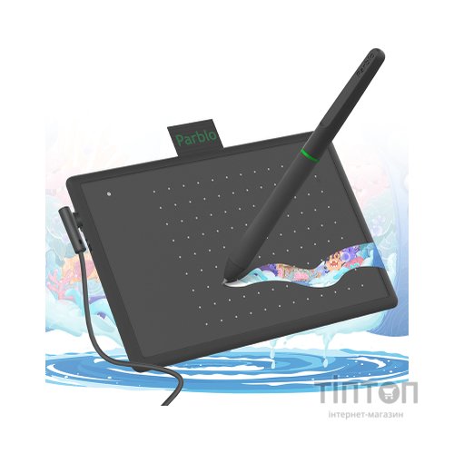 Графічний планшет Parblo Ninos N4 Black (NINOSN4)