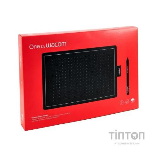 Графічний планшет Wacom One by Medium Black (CTL-672-N)