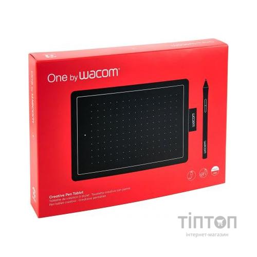 Графічний планшет Wacom One by Small Black (CTL-472-N)