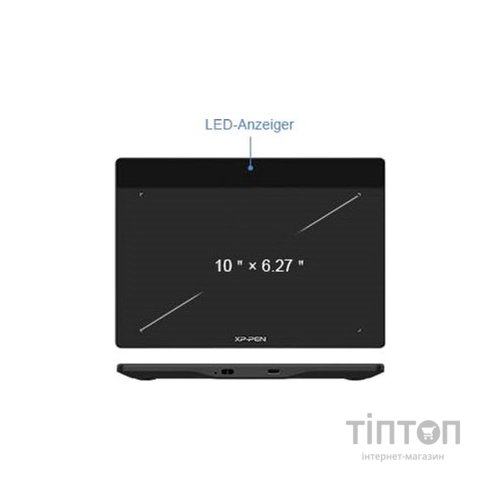 Графічний планшет XP-Pen Deco Fun Black (Deco Fun L_BK)