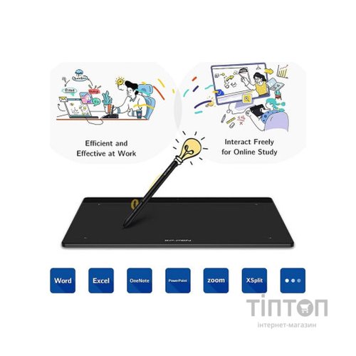 Графічний планшет XP-Pen Deco Fun Black (Deco Fun L_BK)