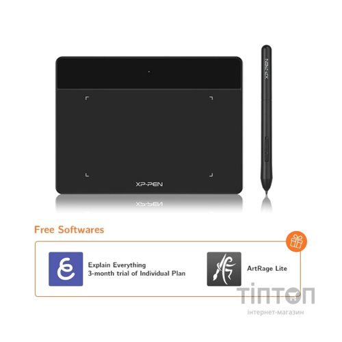 Графічний планшет XP-Pen Deco Fun Black (Deco Fun XS_BK)