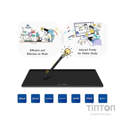 Графічний планшет XP-Pen Deco Fun Black (Deco Fun XS_BK)