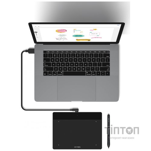 Графічний планшет XP-Pen Deco Fun S Black