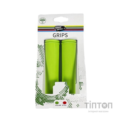 Гріпси Good Bike "SMOOTH" 2шт 130 мм Green (88139G-IS)