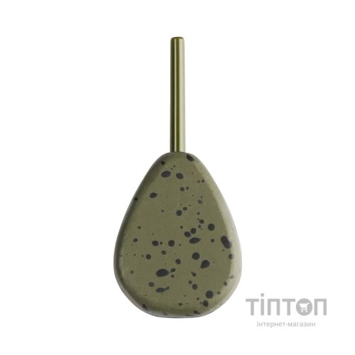 Грузило Brain In-Line Flat Lead 110g 2шт/уп Green (1858.32.07)