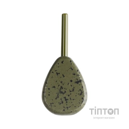 Грузило Brain In-Line Flat Lead 56g 2шт/уп Green (1858.32.04)