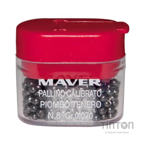 Грузило Maver набір Pallini Supercalibrati Teneri 2/0 (0.394g) (1300.36.08)