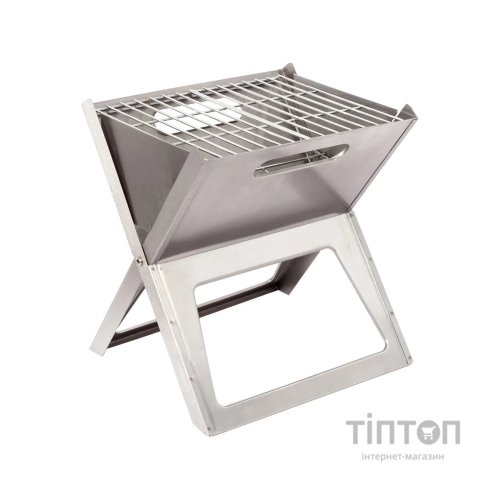 Гриль-барбекю Bo-Camp Notebook/Fire Basket Compact Silver (8108347)